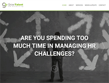 Tablet Screenshot of growtalent.in